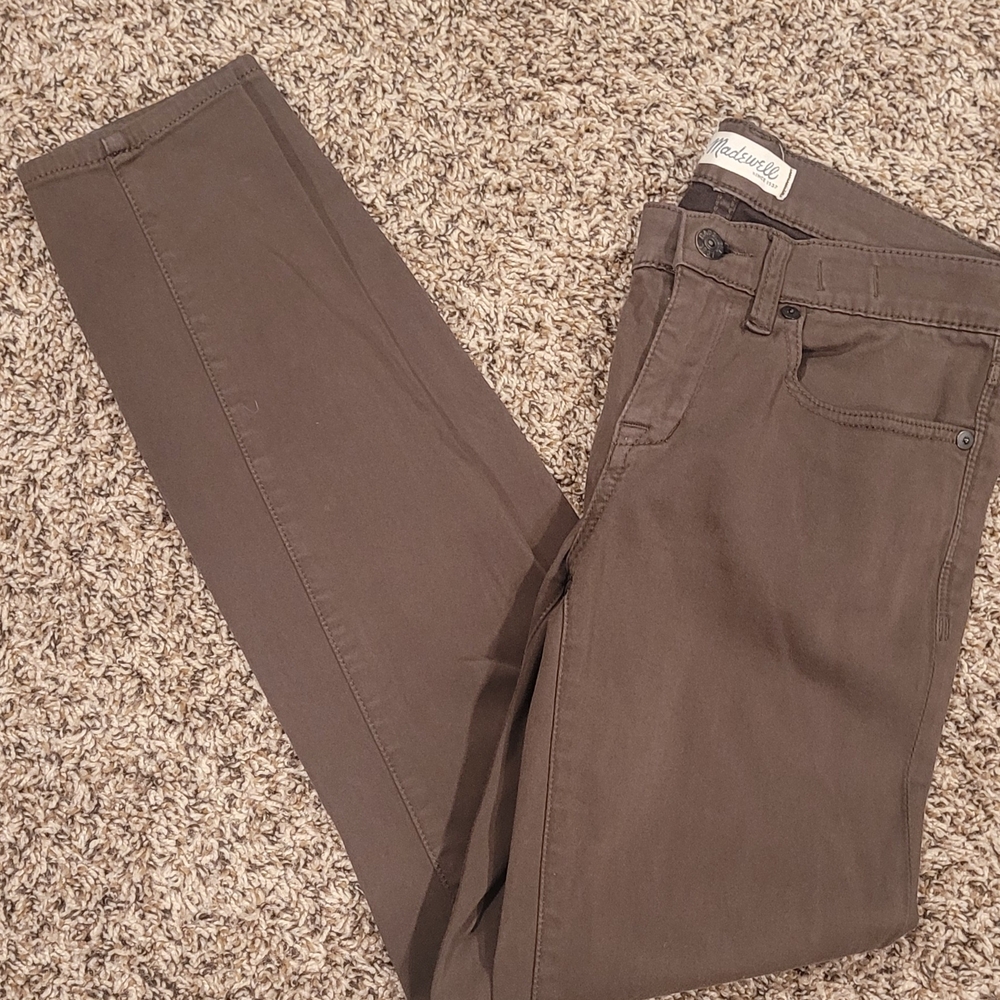 Madewell Women's Tan Skinny Jeans